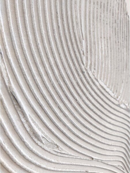 Kézzel festett kép 90x120 cm White Sculpture - Malerifabrikken