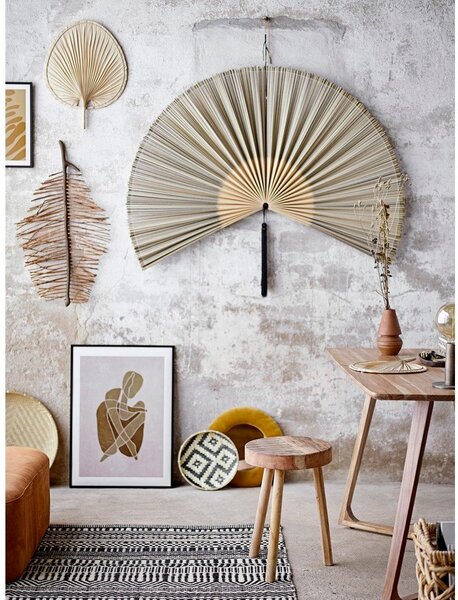 Szövet-bambusz fali dekoráció 145x72 cm Jaime - Bloomingville