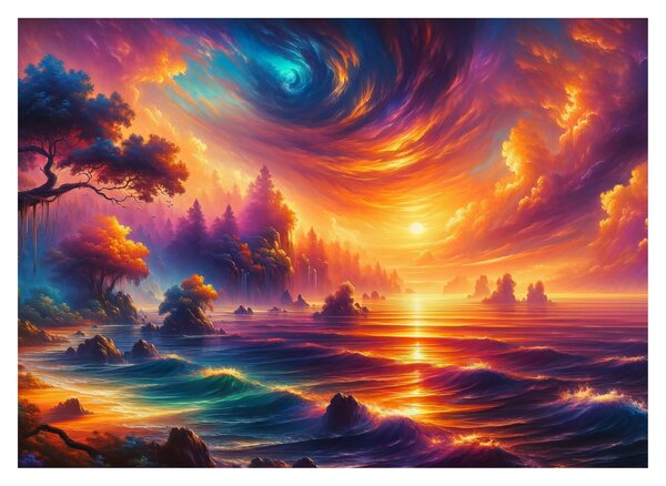 Kép - Varázslatos világ (70x50 cm)