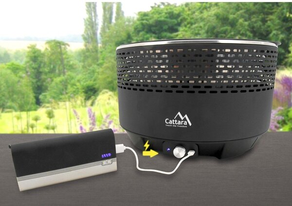 Keg faszenes asztali grillsütő, ø 30 cm - Cattara