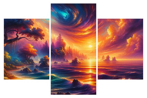 Kép - Varázslatos világ (90x60 cm)