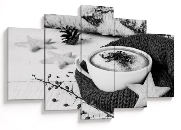 Kép - Téli cappuccino (150x105 cm)