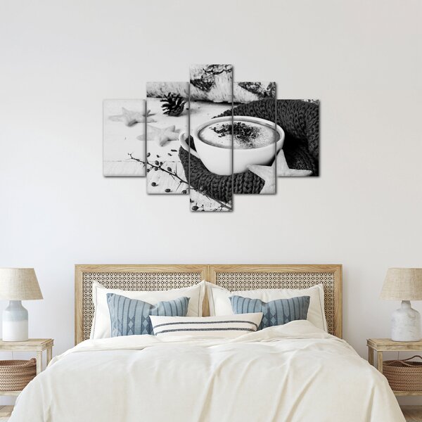 Kép - Téli cappuccino (150x105 cm)