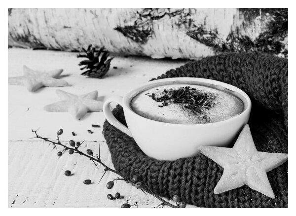 Kép - Téli cappuccino (70x50 cm)