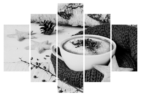 Kép - Téli cappuccino (150x105 cm)