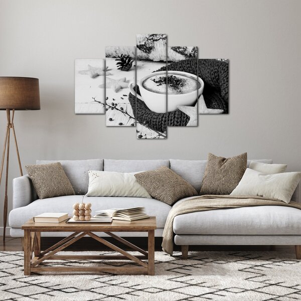 Kép - Téli cappuccino (150x105 cm)