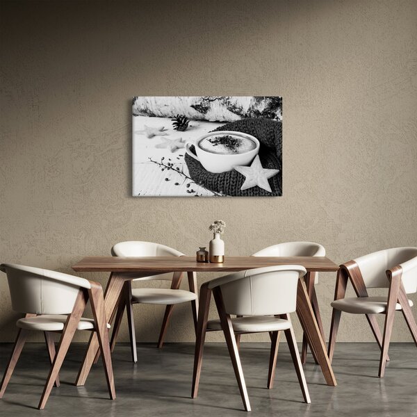 Kép - Téli cappuccino (90x60 cm)