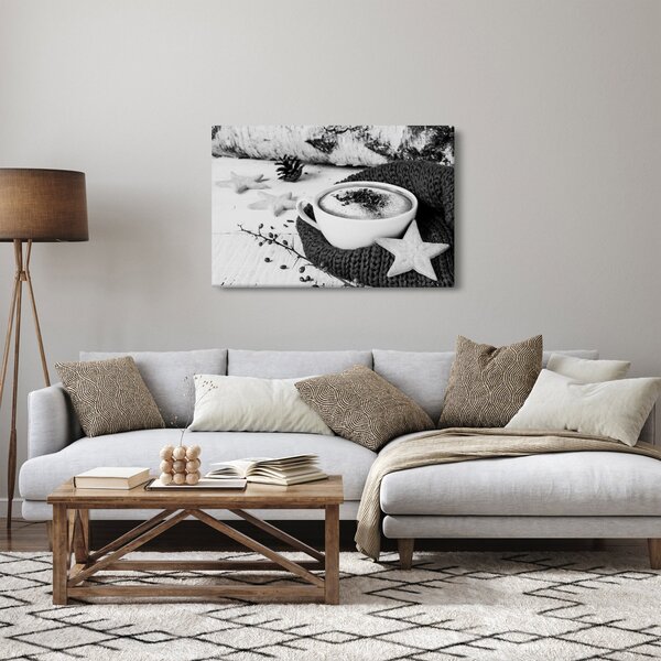 Kép - Téli cappuccino (90x60 cm)