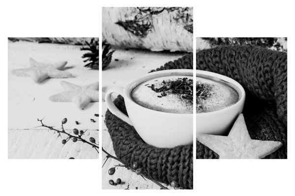 Kép - Téli cappuccino (90x60 cm)