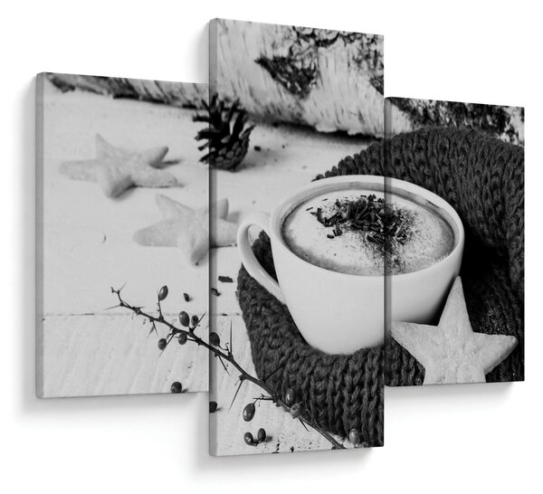 Kép - Téli cappuccino (90x60 cm)