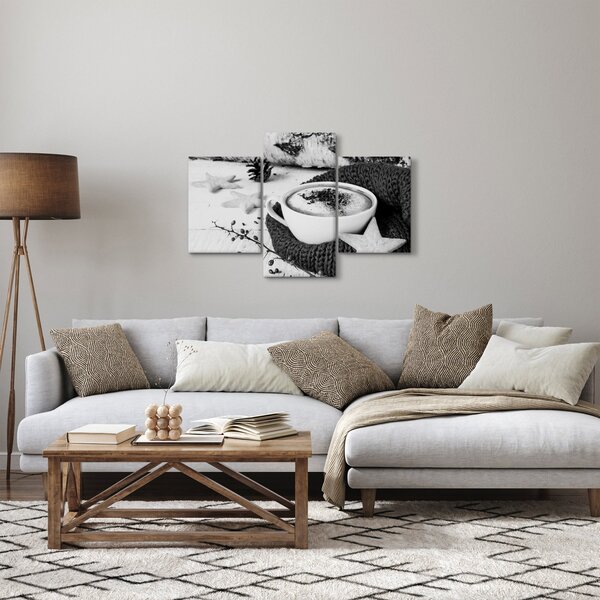 Kép - Téli cappuccino (90x60 cm)