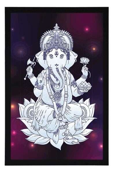 Poszter buddhista Ganesha