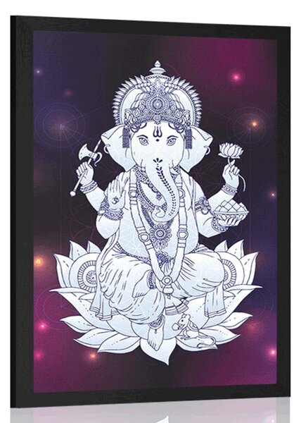 Poszter buddhista Ganesha