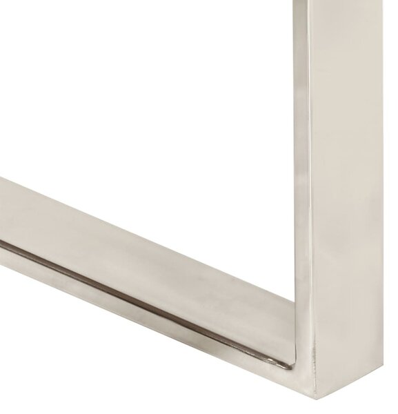 3 db tömör akácfa rakásolható asztal természetes éllel