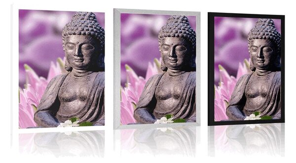 Poszter békés Buddha