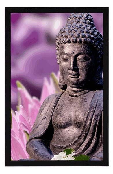 Poszter békés Buddha