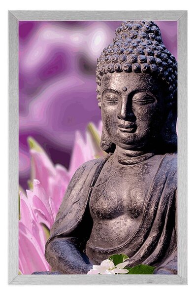 Poszter békés Buddha