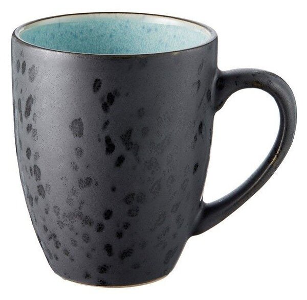 Fekete-sötétkék kerámia bögre szett 4 db-os 300 ml Gastro Black/Mix – Bitz