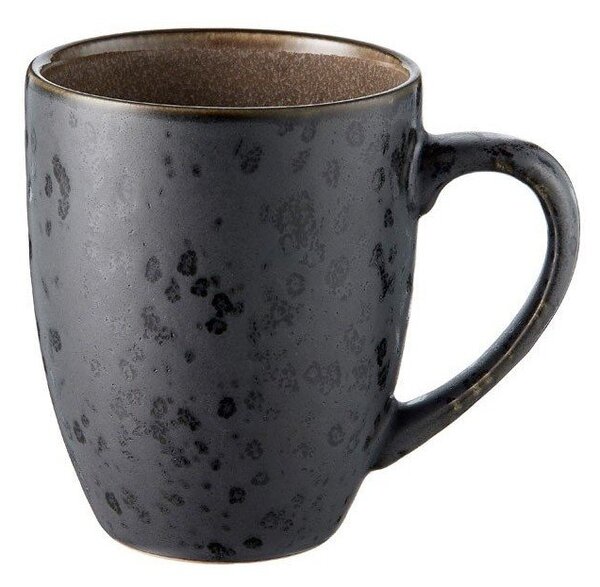Fekete-sötétkék kerámia bögre szett 4 db-os 300 ml Gastro Black/Mix – Bitz