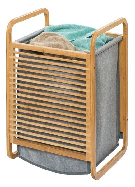 Bamboo bambuszvázas szennyestartó, 43 l - Wenko