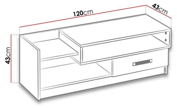PTK 10 TV állvány