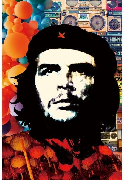 Ernesto Pop Art Edzett Üvegkép 80x120 cm