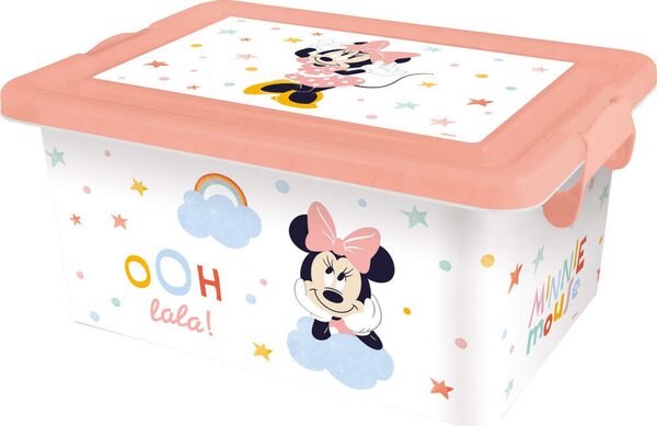 Disney Minnie műanyag tároló doboz 7 L