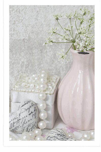 Poszter fényűző Shabby Chic csendélet