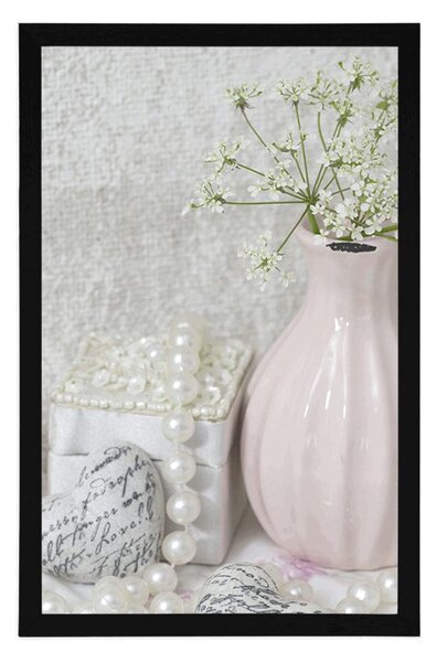 Poszter fényűző Shabby Chic csendélet