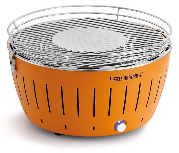Narancssárga füstmentes grillsütő - LotusGrill XL