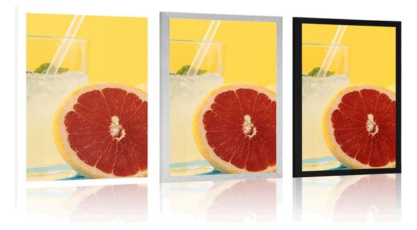 Poszter gyümölcsös limonádé