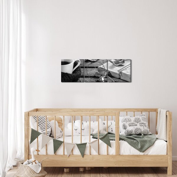 Kép - Egy nyugodt őszi nap (órával) (90x30 cm)