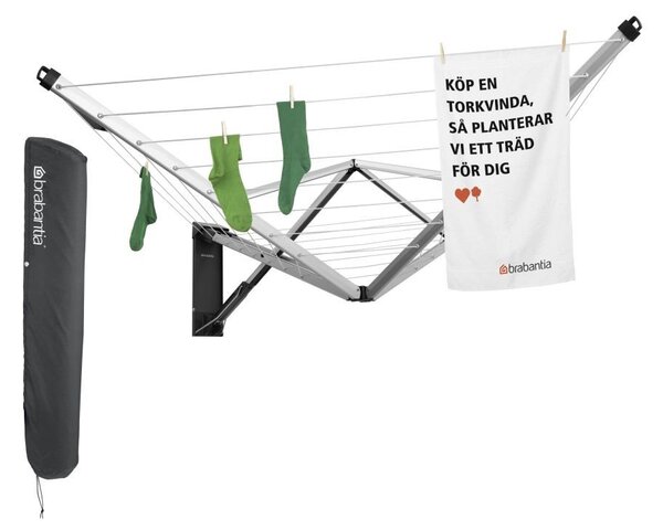 Kerti fali ruhaszárító WallFix 24m – Brabantia