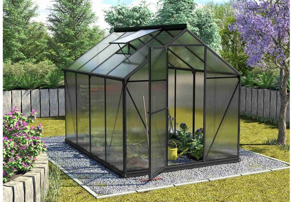 Üvegház VITAVIA TRITON 5000 PC 4 mm fekete színű LG3667