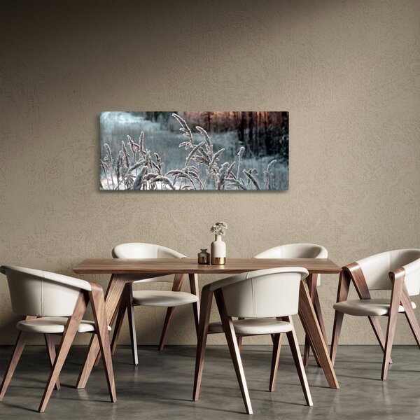 Kép - Fagyott rét (120x50 cm)