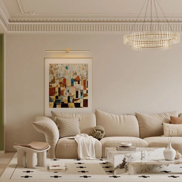 Fali lámpa LED 60CM APP1348 OLD GOLD
