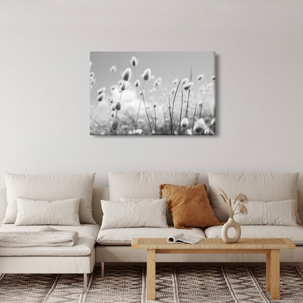 Kép - Boho nyuszi farok fű (90x60 cm)