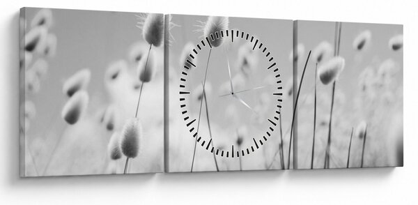 Kép - Boho nyuszi farok fű (órával) (90x30 cm)