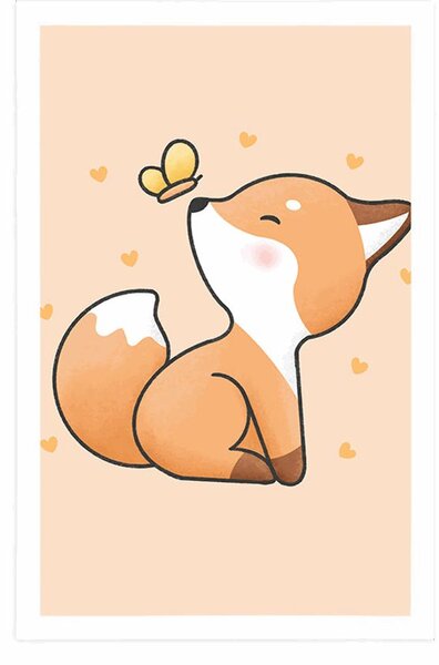 Poszter kíváncsi róka