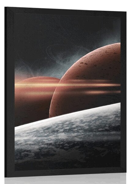 Poszter bolygók a galaxisban