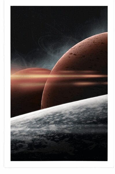 Poszter bolygók a galaxisban