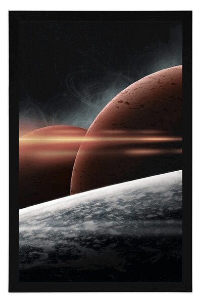 Poszter bolygók a galaxisban
