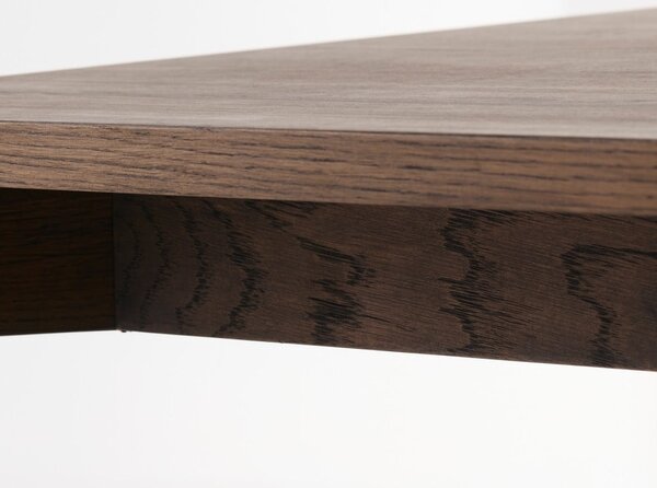 Barna bővíthető étkezőasztal 95x180 cm Arun – Unique Furniture