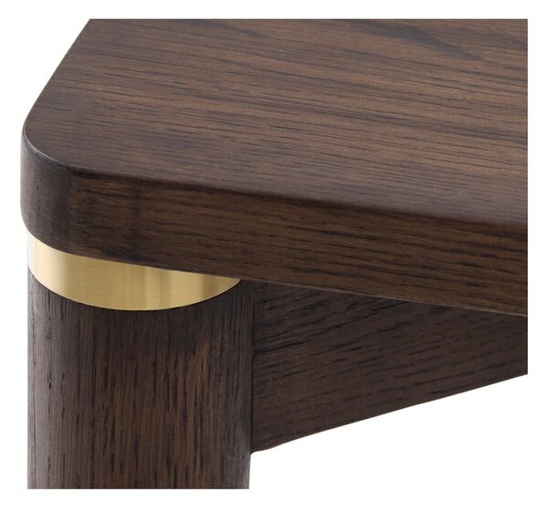 Barna bővíthető étkezőasztal 95x180 cm Arun – Unique Furniture