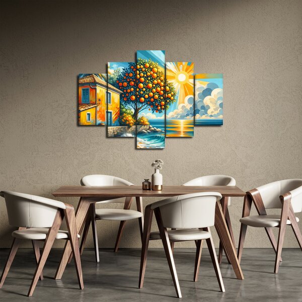 Kép - Ház narancsokkal I. (150x105 cm)