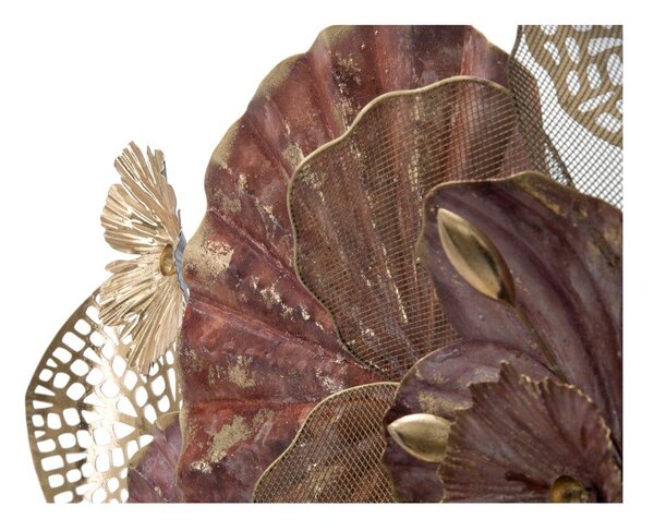 Flowery fali fémdekoráció, 118 x 58 cm - Mauro Ferretti