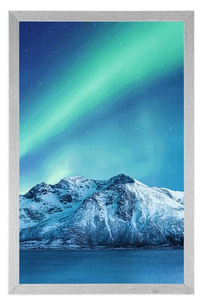 Poszter sarkvidéki aurora