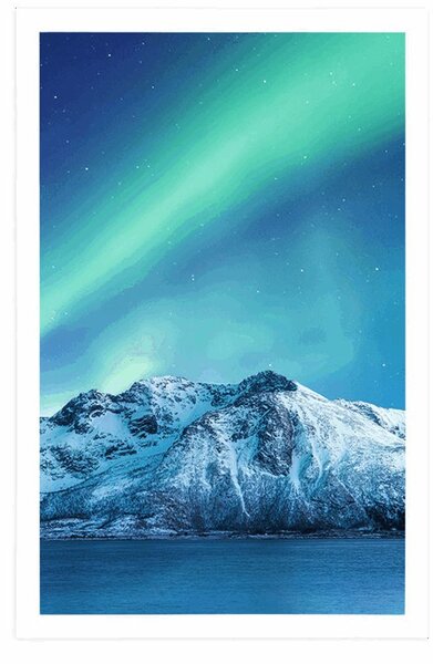 Poszter sarkvidéki aurora