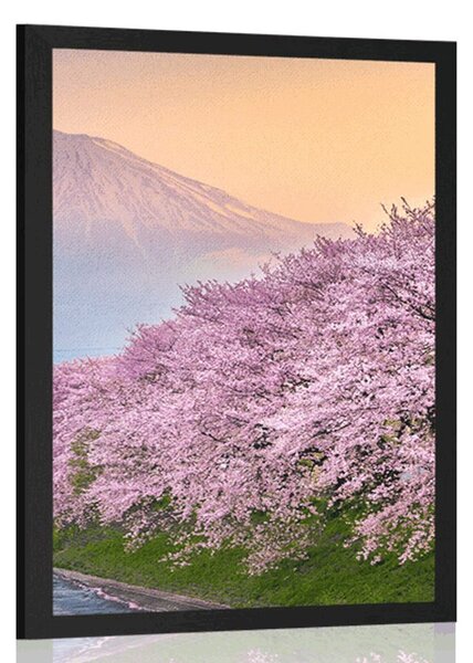 Poszter gyönyörő Japán ország