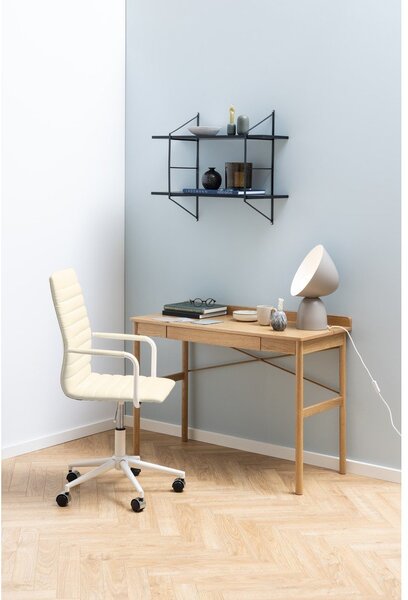 Íróasztal tölgyfa dekorral 50x110 cm Paul – Actona